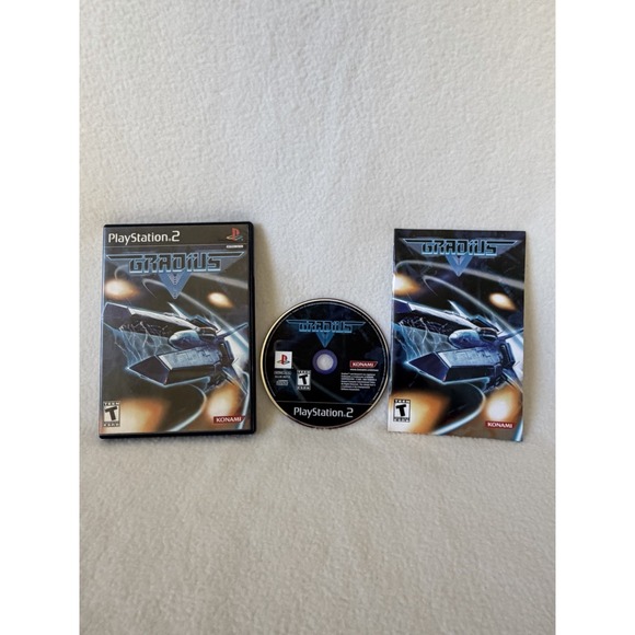 Gradius V (PlayStation 2 PS2) CIB Complete - Tested & Working